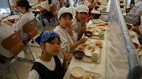 朝食の様子1