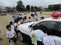 パトカー見学