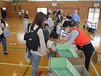 就学時健康診断の様子1