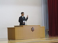 校長先生のお話