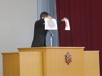 校長先生のお話