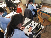 書初め会1