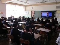 オンラインで参加の様子 オンラインで参加の様子