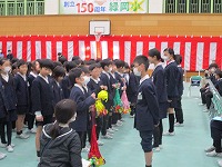 2年生からのプレゼント 2年生からのプレゼント