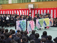 4年生からのプレゼント