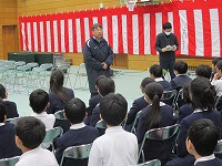 校長先生のお話