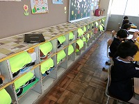 整頓されたランドセル