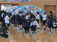 入場場面
