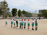 6年生練習中