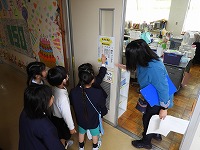 職員室におじゃまします