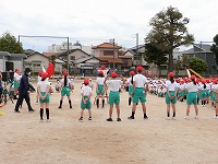 応援団の様子