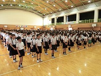 ビシッと整列！