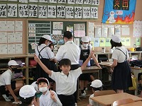 6年4組にて