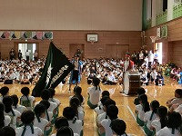 応援団登場！