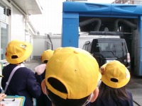 洗車の様子