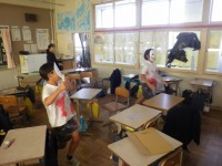 お面は自作で！