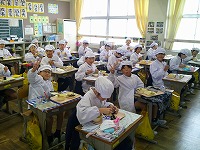 今までの前向き給食