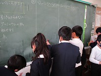3年生理科のようす