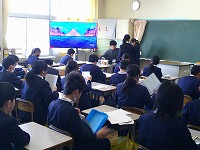 6年生も黙々と自習中！