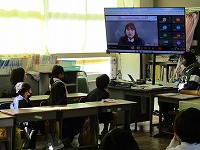 オンラインにて講話頂きました オンラインにて講話頂きました