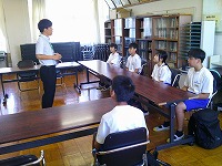 本日の職場体験