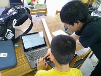 先生に教わりながら！