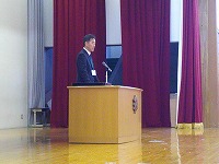 校長先生の話 校長先生の話