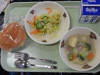 今日の給食
