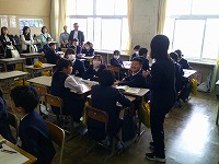 担任の話