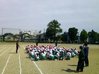今日は50mを測りました