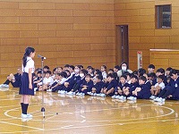 歓迎の言葉