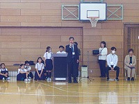 校長先生のお話