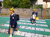 元気にあいさつができました