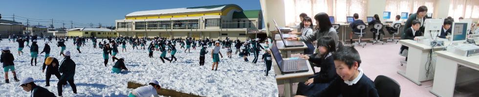 雪が降ったある日