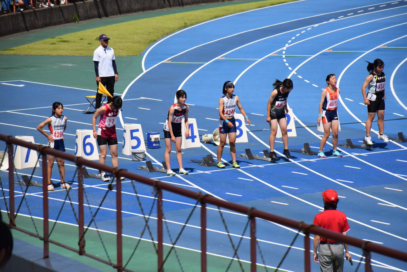 岡崎さん2年100m
