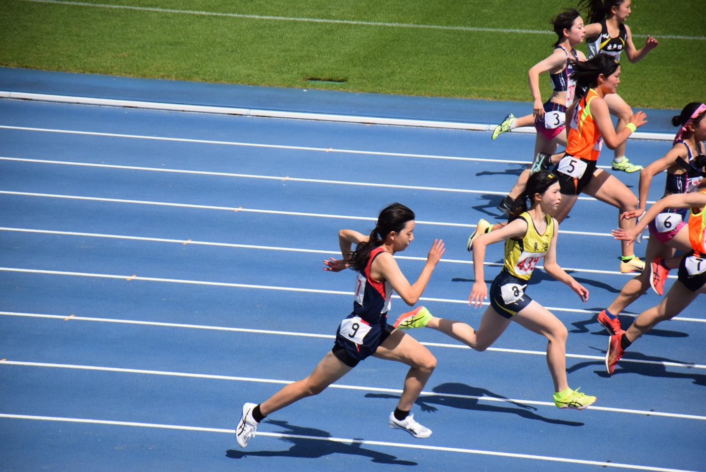 山根さん100m