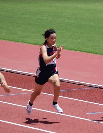 100m山根さん