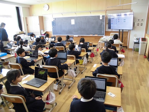 ICTの授業の様子