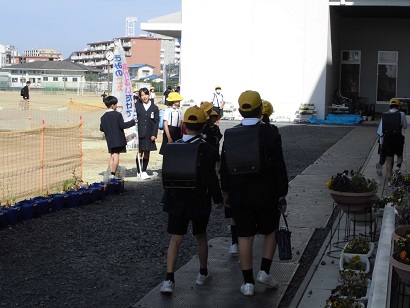 あいさつ運動
