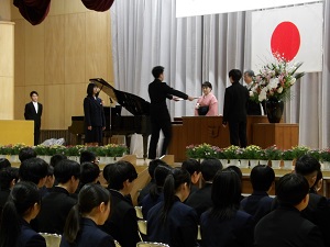卒業式４