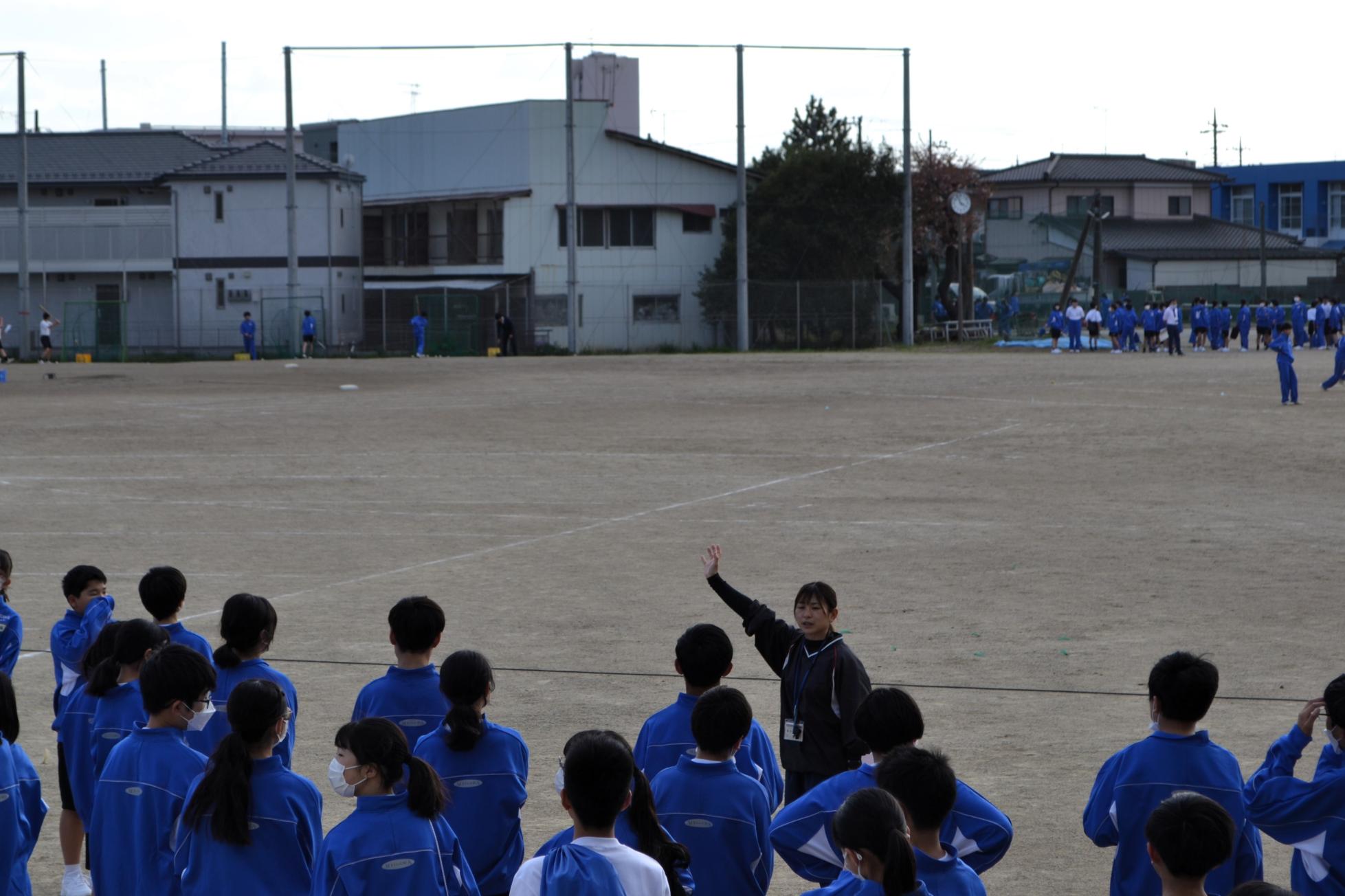 先生が説明してくれます