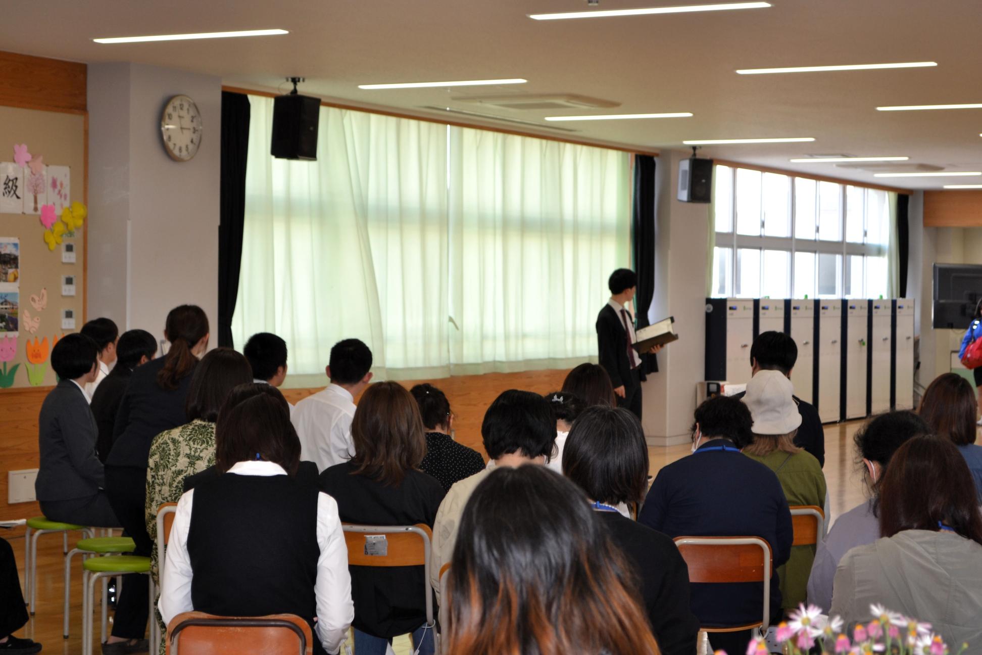 ２学年保護者会