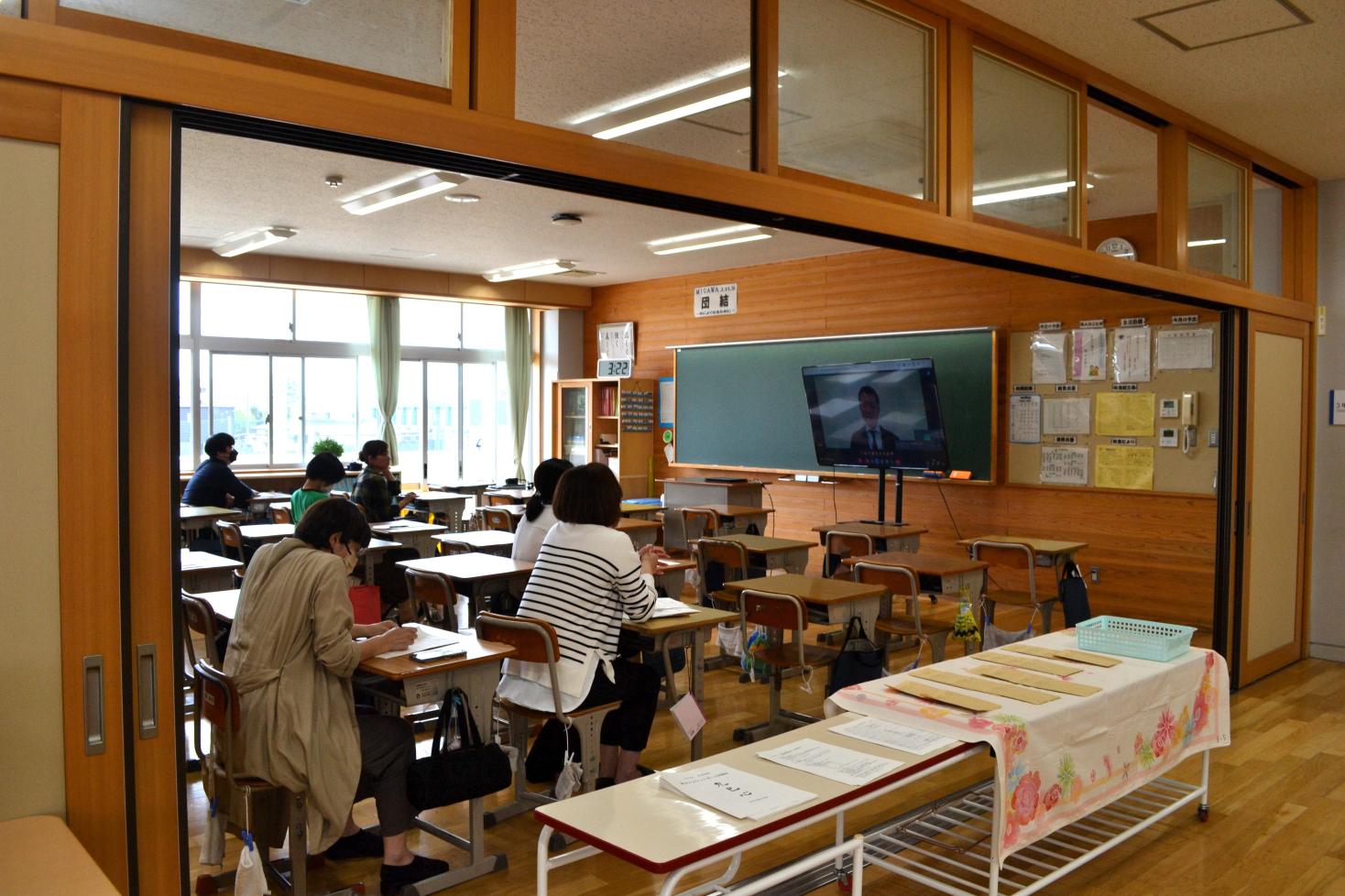 たくさんの保護者の方が参加してくださいました