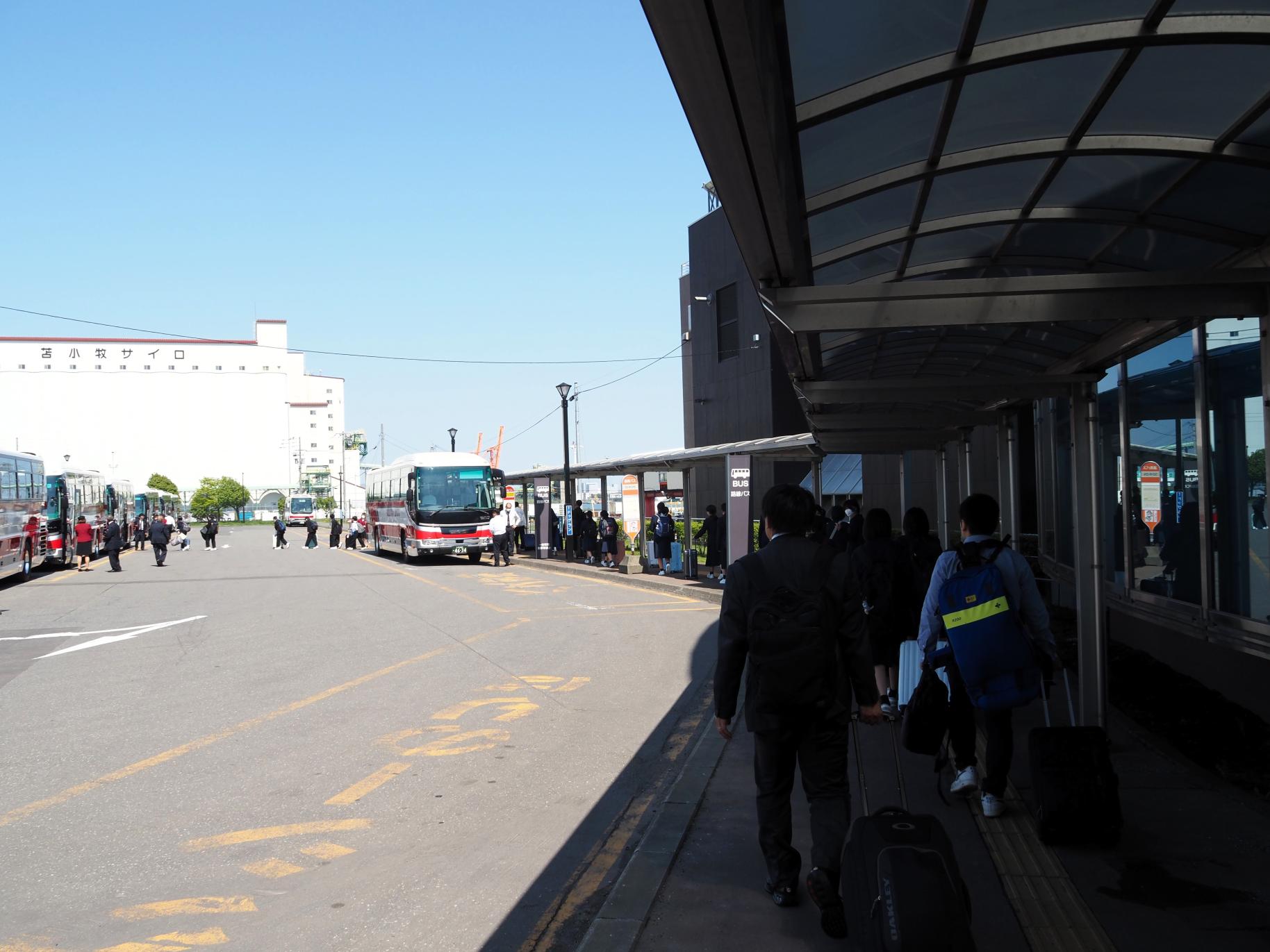 北海道の地に降り立ちました