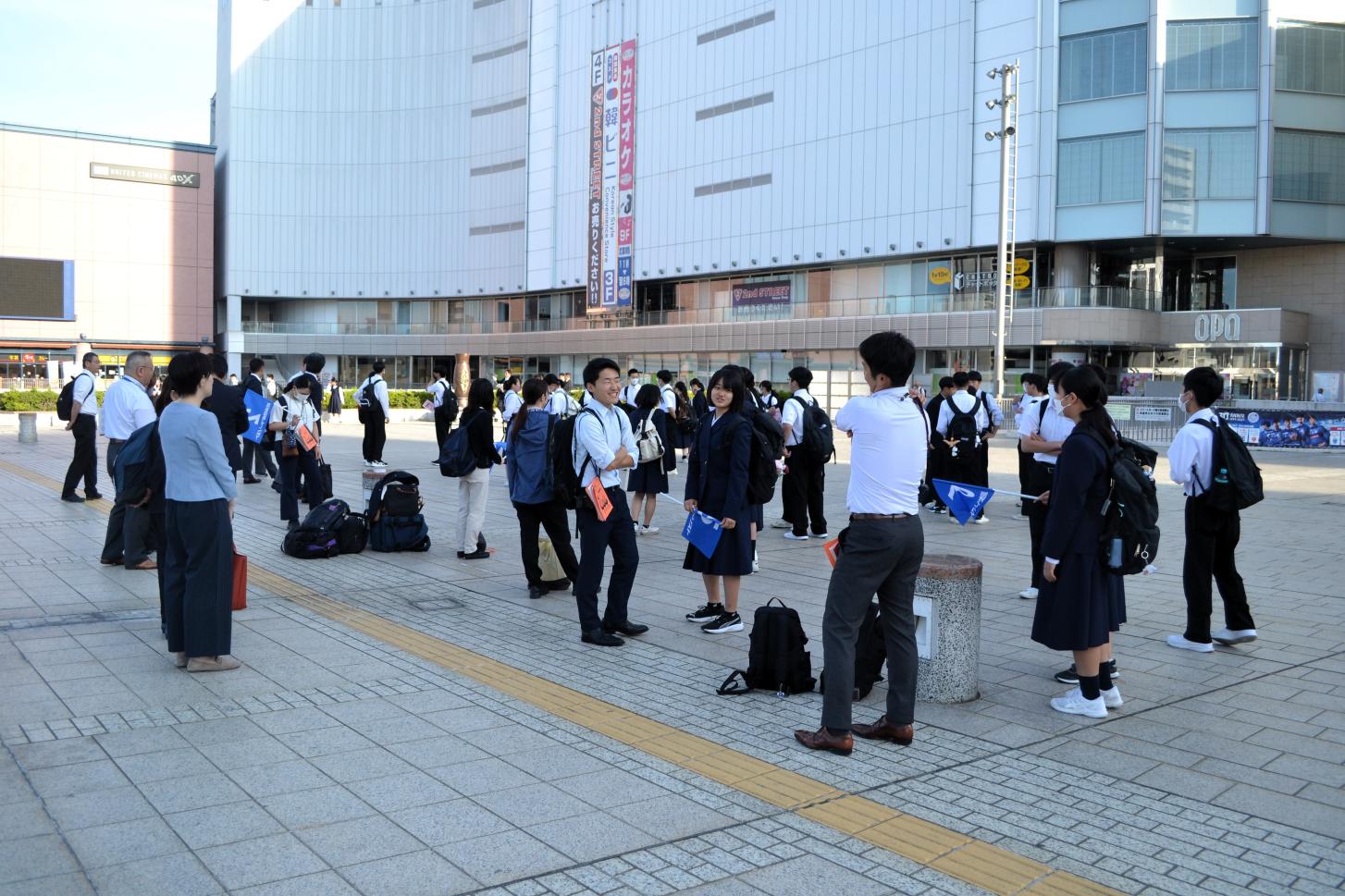 少しずつ生徒が集まってきました