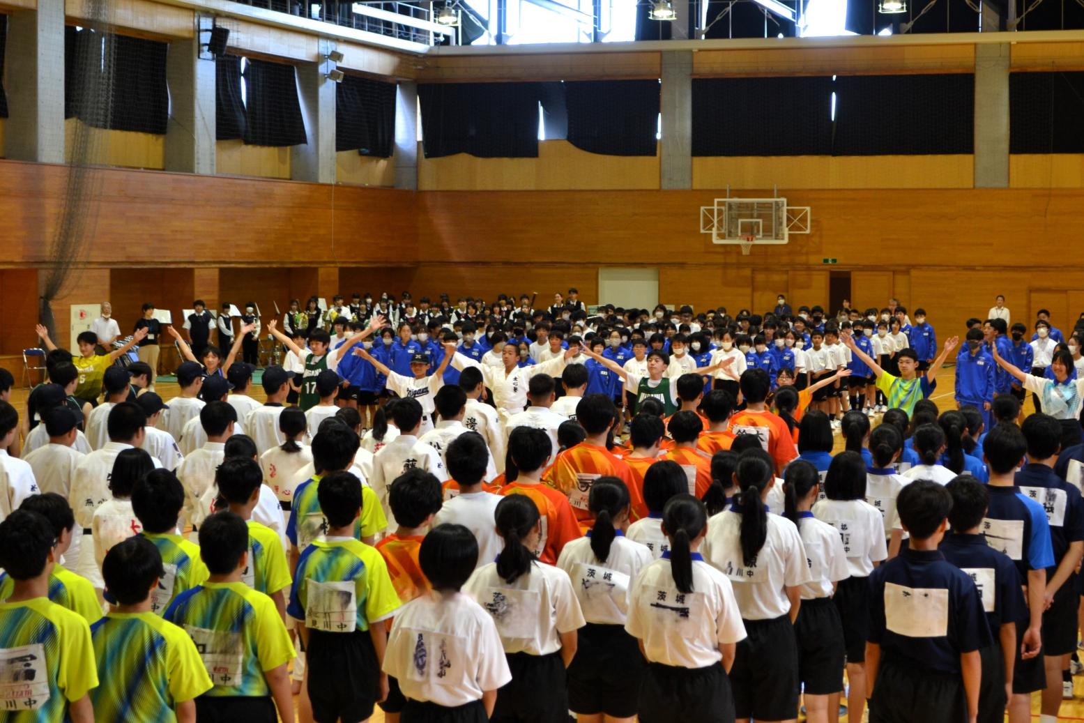 38 2年生有志の応援団です