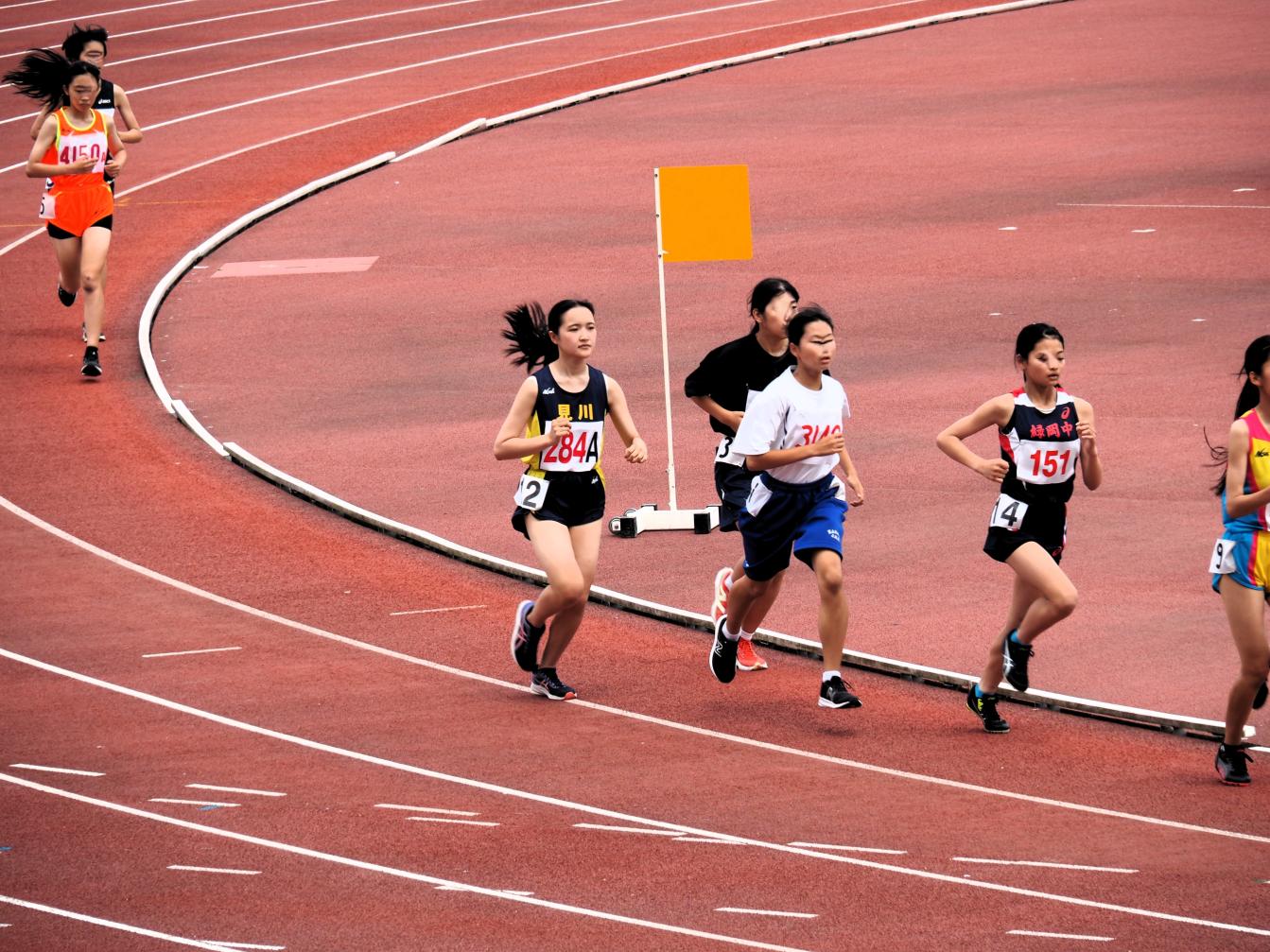 1500ｍを走りぬきます