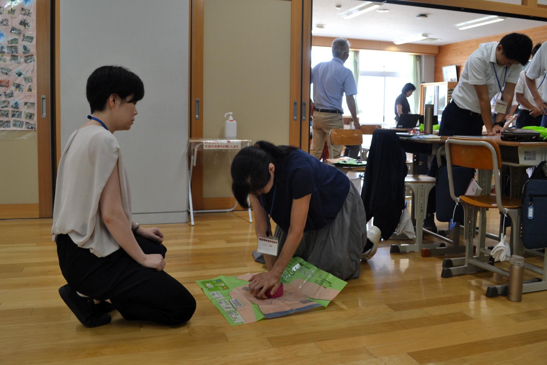 05 交代で練習しました 05 交代で練習しました