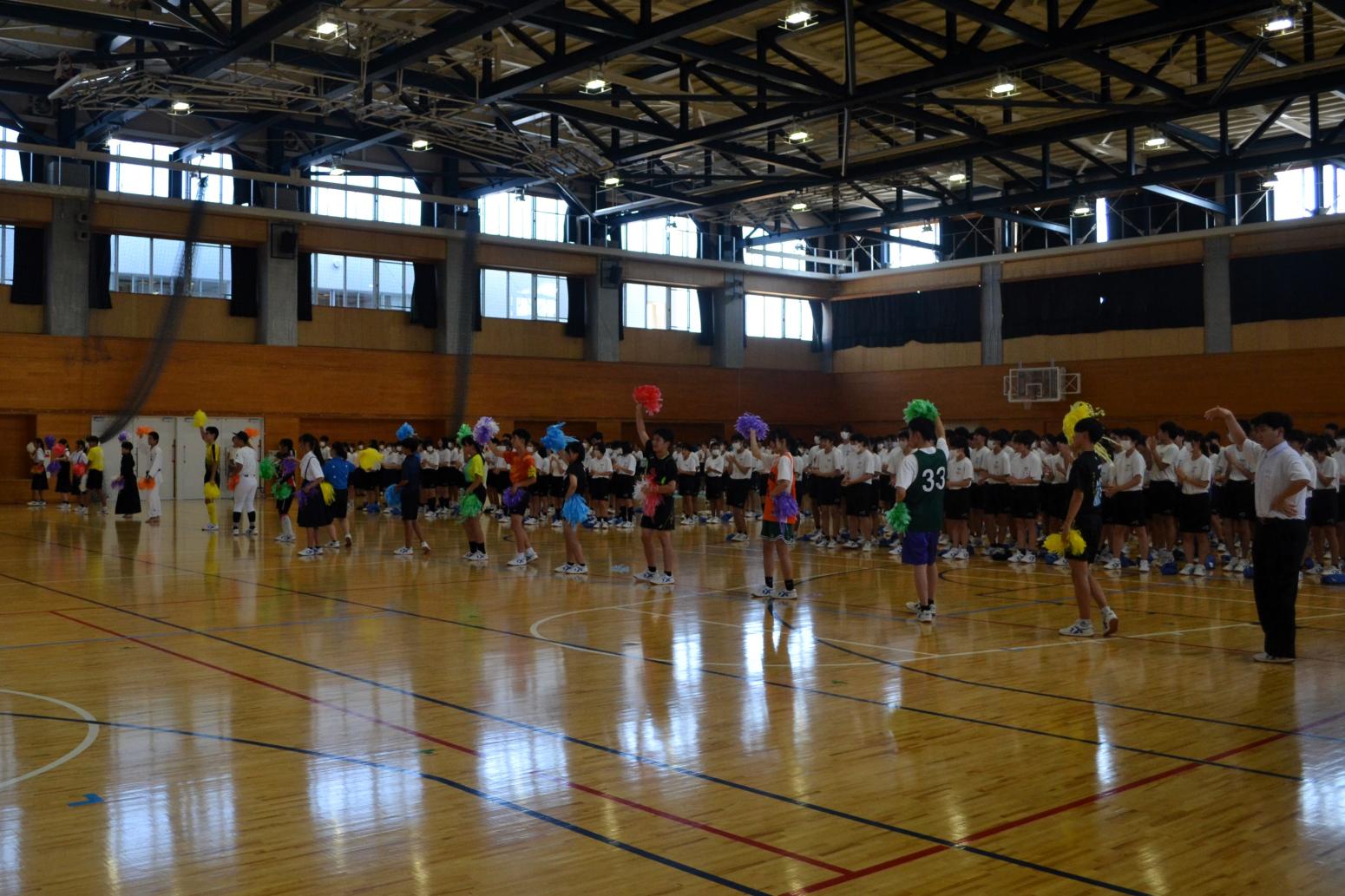 21 総体の激励ダンスのお返しです