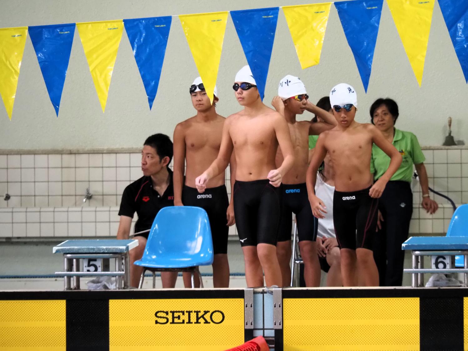 09 男子リレーチームです